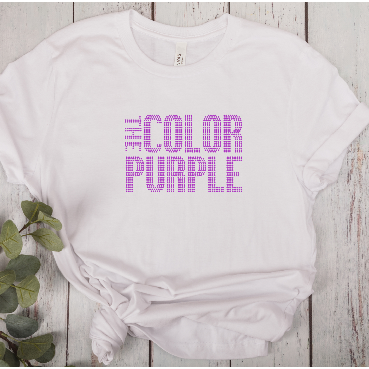 The Color Purple Rhinestone T-Shirt
