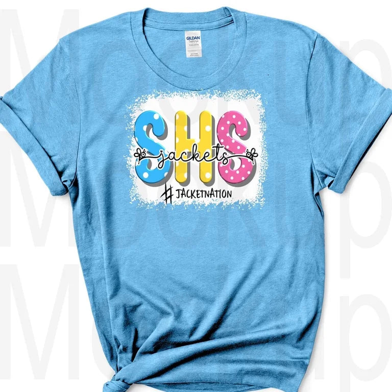 School Spirit Shirt (Bleached)