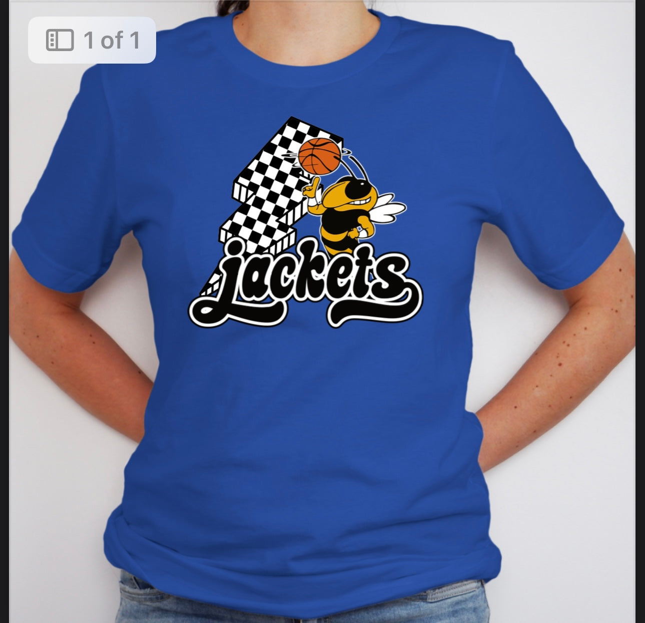 Jacket Checkered T-Shirt