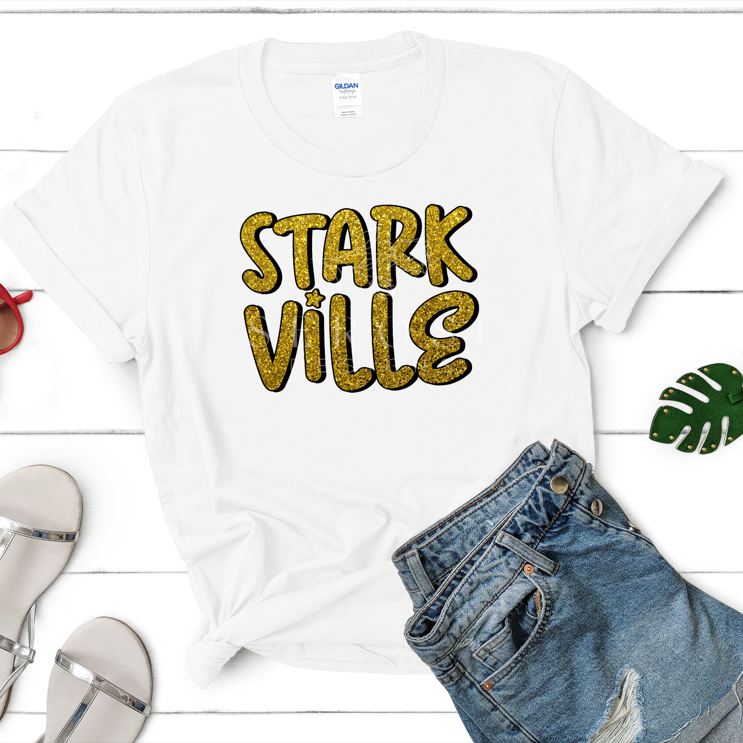 Stark Ville Gold Tee