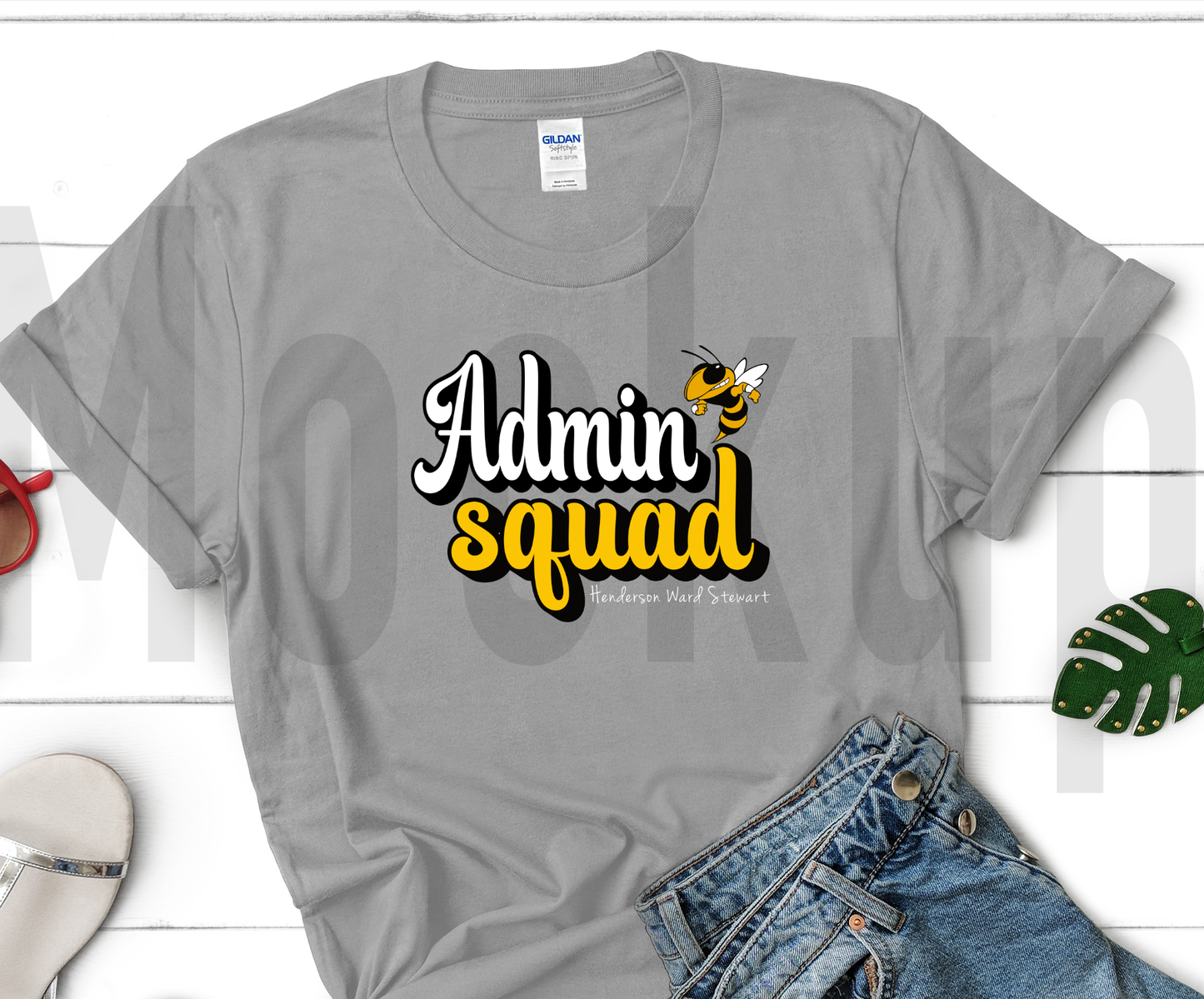 HWS ADMIN SQUAD tee