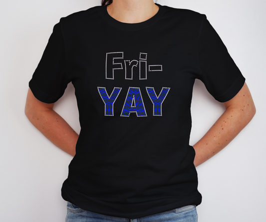 Fri-Yay Rhinestone T-Shirt