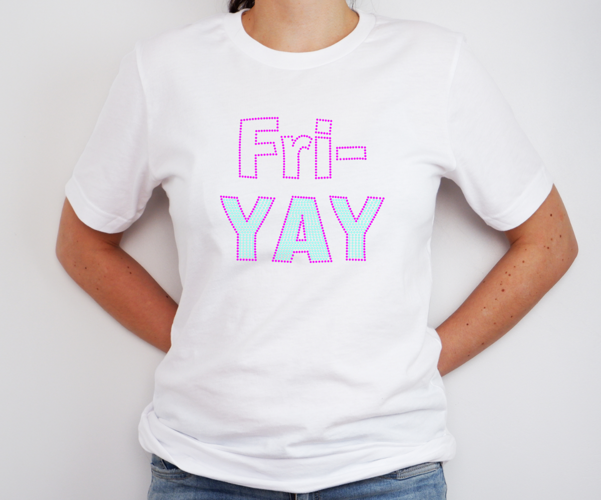 Fri-Yay Rhinestone T-Shirt