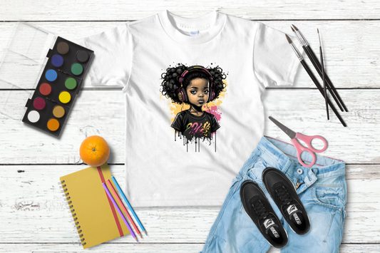 Hip Hop Girl 6 T-Shirt