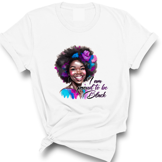 'I am Proud to be Black' T-Shirt