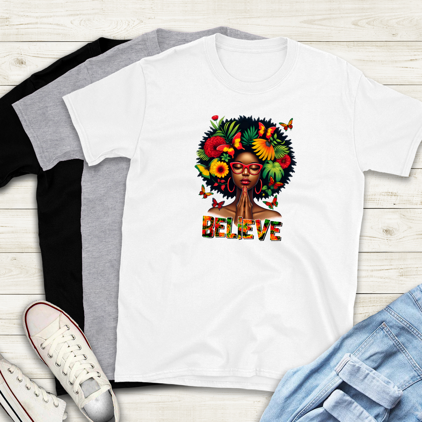 Believe tee