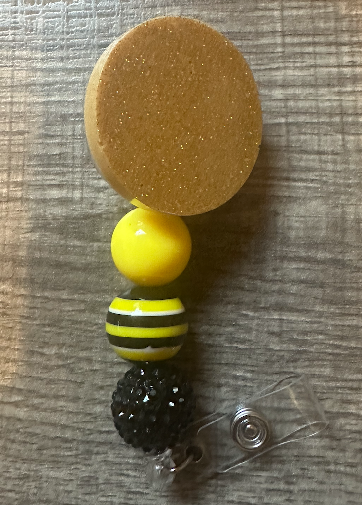 Bubble Bee Badge Reel