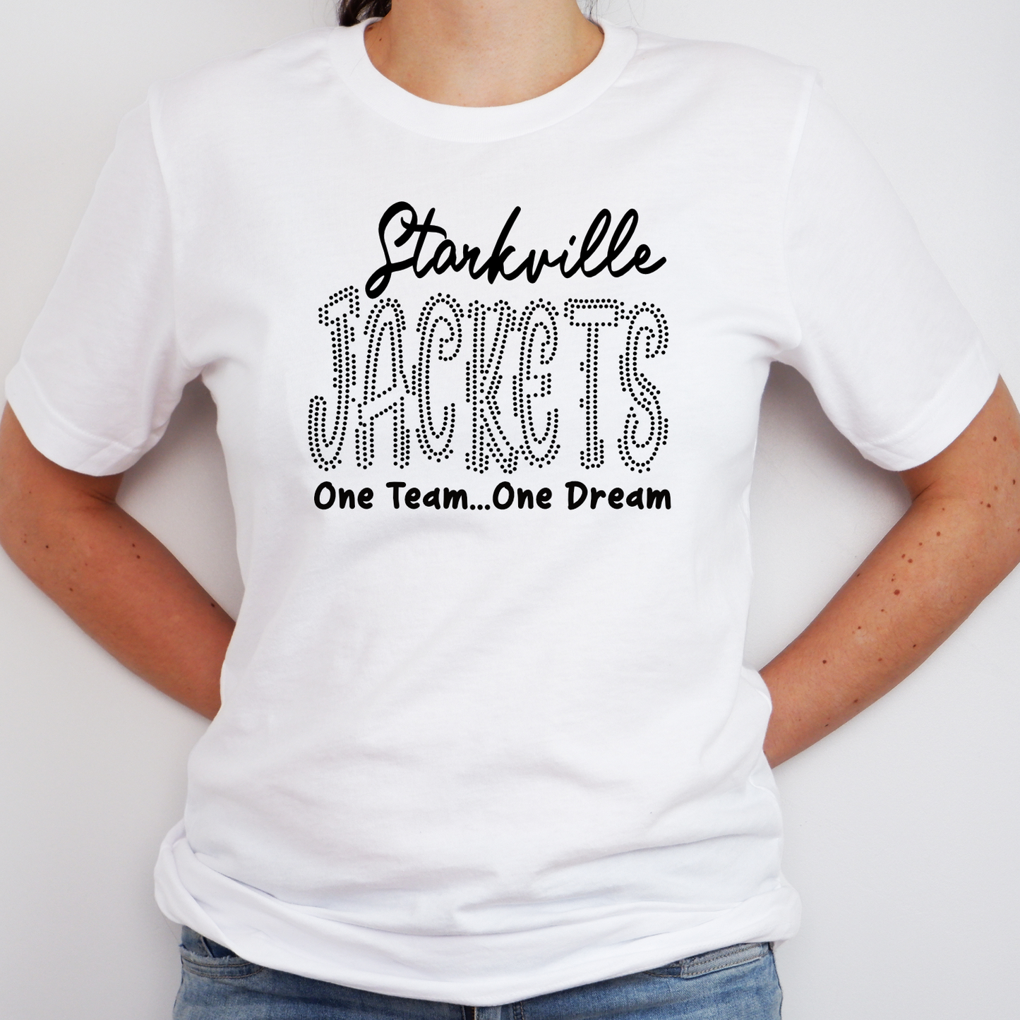 Starkville Yellow Jackets One Team..One Dream Tee