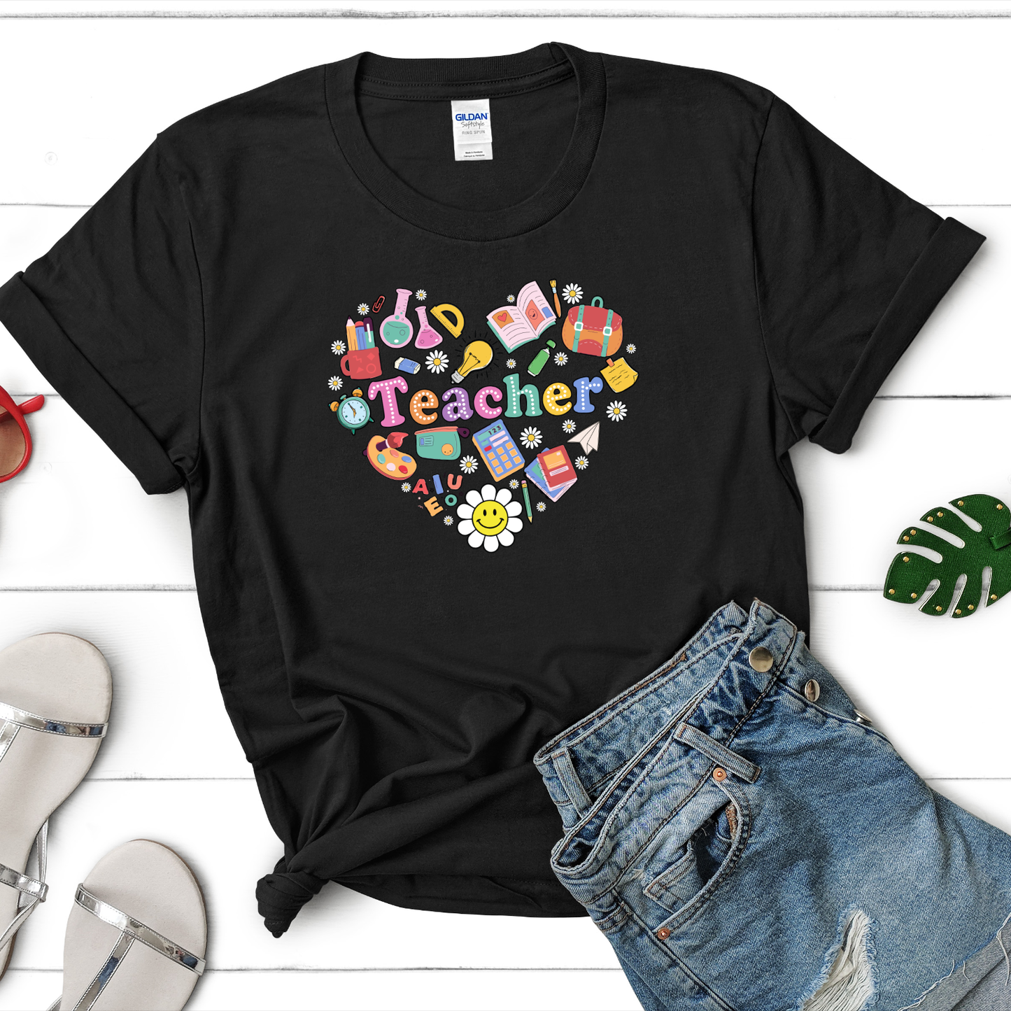 Teacher Heart Tee