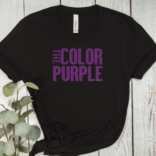 The Color Purple Rhinestone T-Shirt