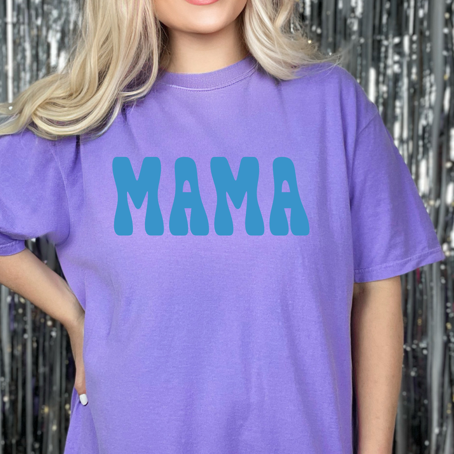 Mama 3D Puff Vinyl Tee